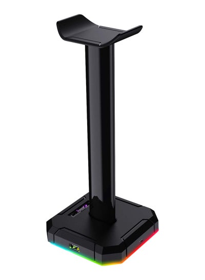 Buy HA300 SCEPTER Pro RGB Backlit Gaming Headphone Stand with 10 RGB Lighting Modes and 4 USB Ports in Egypt