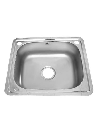 Buy Kitchen Wash Basin Silver 63 x 48centimeter in Egypt
