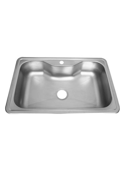 Buy Kitchen Wash Basin Silver 62 x 43cm in Egypt