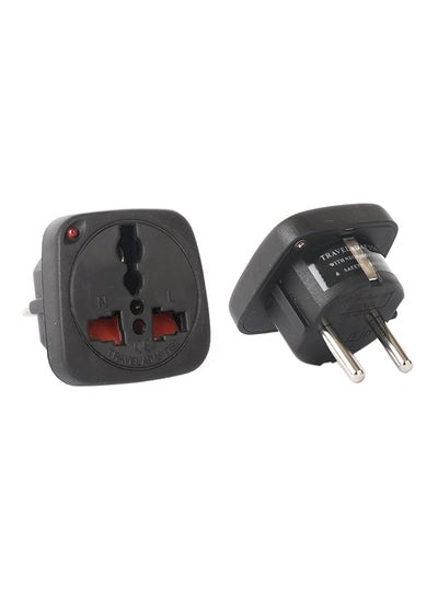 Buy Travel Adapter Suchko To Universal With Neon + Shutter TL-15B in UAE