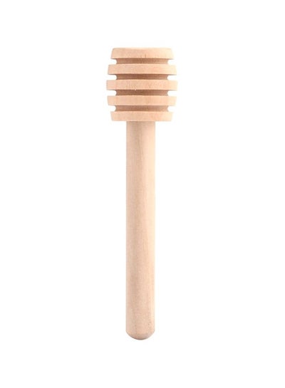 اشتري Wooden Honey Dipper Stick Beige 16x2.4centimeter في الامارات