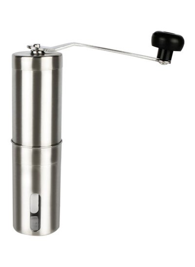 اشتري Stainless Steel Manual Coffee Bean Grinder Silver 17.8x14.6x4.9centimeter في السعودية