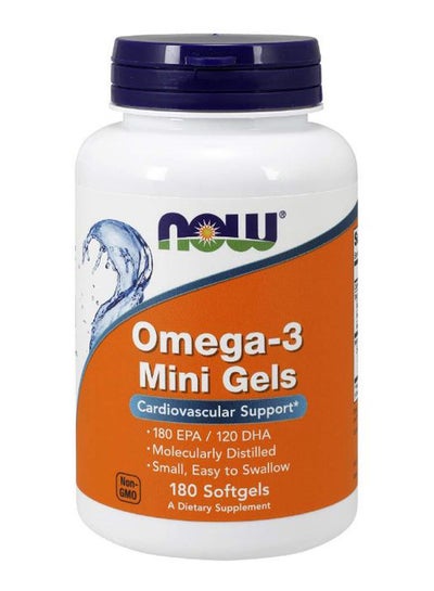 Buy Omega-3 Mini Gels - 180 Softgels in UAE