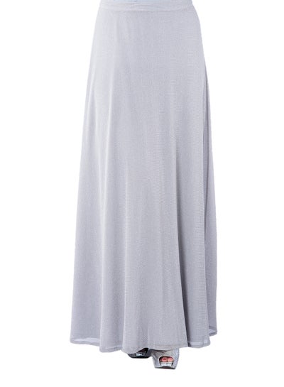Buy Maxi Skirt With Lining Silver in Egypt