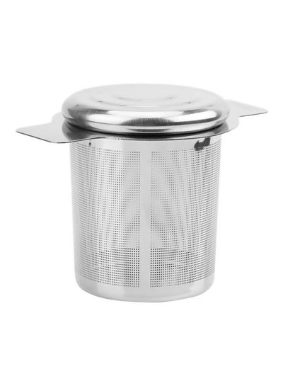 Buy Stainless Steel Tea Infuser Basket Silver 5x6centimeter in UAE