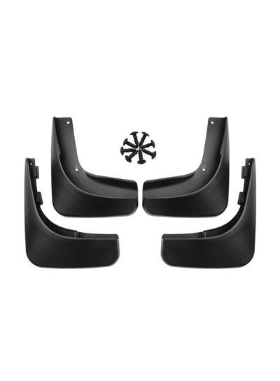 Buy 4-Piece Car Mudguards For Volkswagen Golf 2009/2010/2011/2012 in Saudi Arabia