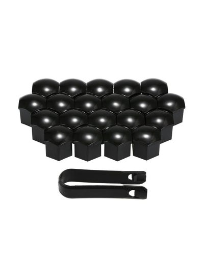 Buy 20-Piece Wheel Nut Cover in Saudi Arabia