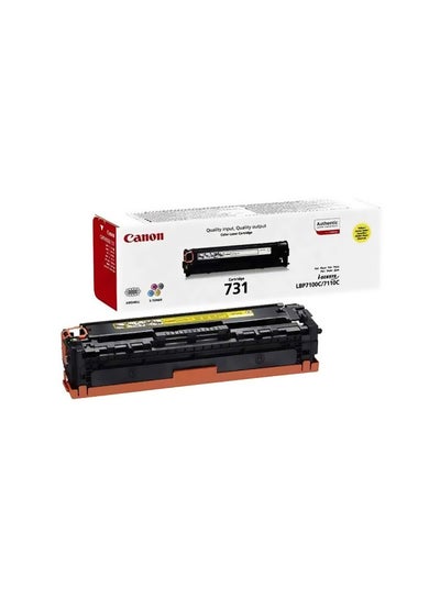 Buy Laser Toner Cartridge For Canon Yellow in UAE