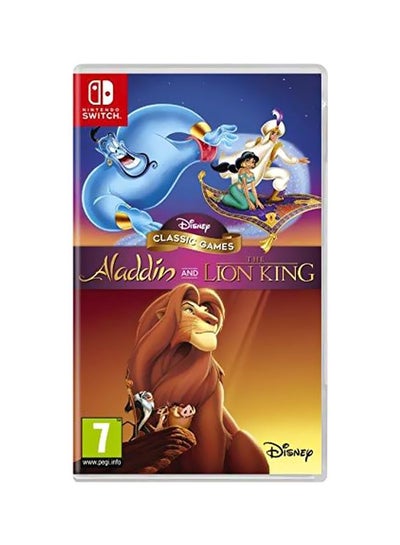 اشتري لعبتي الفيديو "Aladdin" و "The Lion King" (إصدار عالمي) - مغامرة - نينتندو سويتش في الامارات