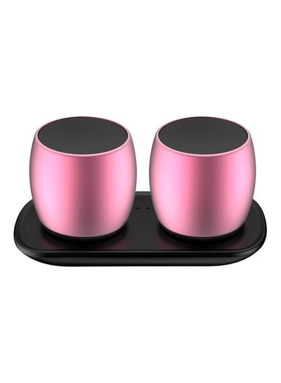 Buy Portable Wireless Speaker Pink/Black in Saudi Arabia