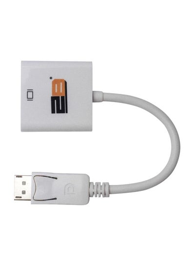 Buy Display Port Cable To HDMI White in Egypt