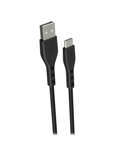 Buy USB Type-C Data Sync Charging Cable Black in UAE