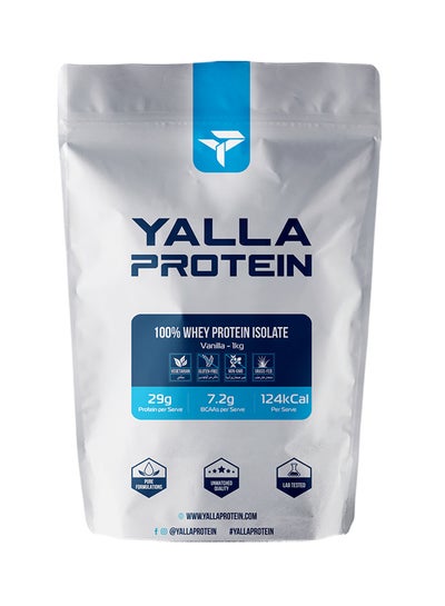 Buy 100% Grass-Fed Whey Protein Isolate - Vanilla - 1kg (30 servings) in UAE