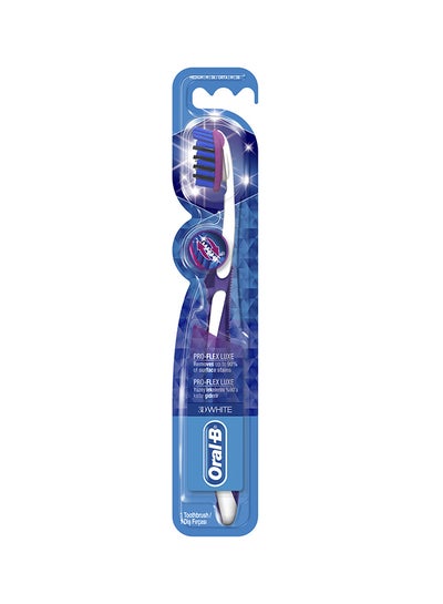 Buy Pro-Flex Medium Manual Toothbrush Blue in Saudi Arabia