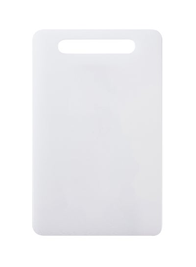 Buy Pe Cutting Board White 33x20x1cm in Saudi Arabia