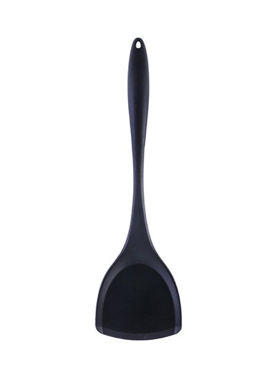 Buy Heat-Resistant Silicone Spatula Black 35 x 2 x 11centimeter in UAE