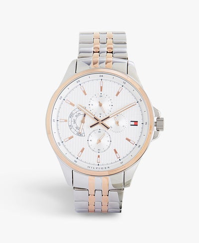 Buy Men's Silver and Rose Gold Shawn Multifunction Watch in Egypt