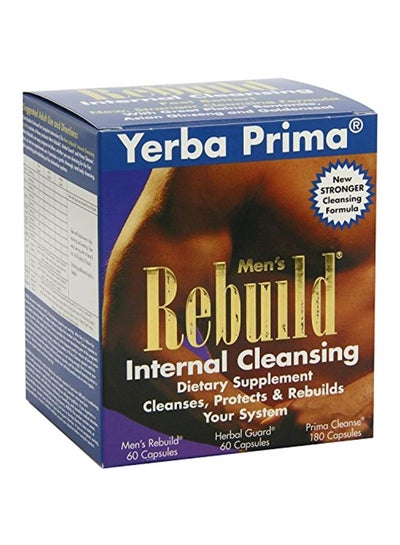 Buy Pack Of 2 Rebuild Internal Cleansing - 60 Capsules in UAE