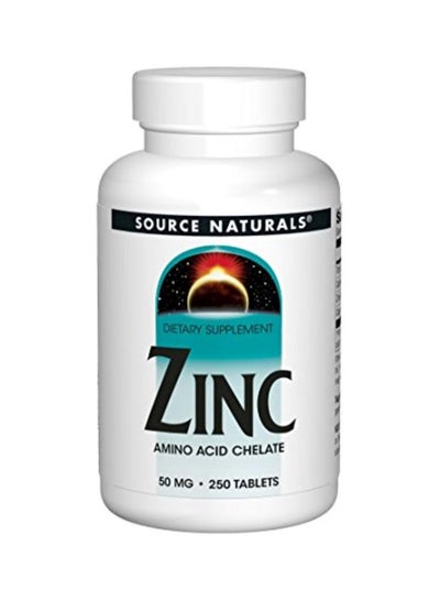 Zinc Amino Acid Chelate 50mg - 250 Tablets price in UAE | Noon UAE ...