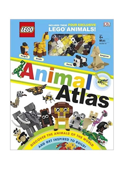 Buy Lego Animal Atlas : Four Exclusive Animal Models hardcover english - 10/Oct/18 in UAE