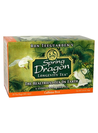 Buy Spring Dragon Longevity Tea 20 Bags 50grams in UAE