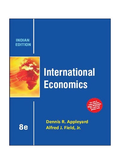 اشتري International Economics Paperback English by Dennis R. Appleyard - 6-10-2013 في مصر