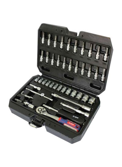 Buy 46-Piece Electronic Tool kit Black/Silver in Egypt