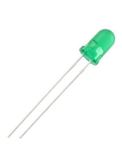 Buy Pack Of 5 LED Diode Green/Silver in Saudi Arabia