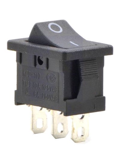 Buy 3-Pin On/Off Switch Black in Egypt