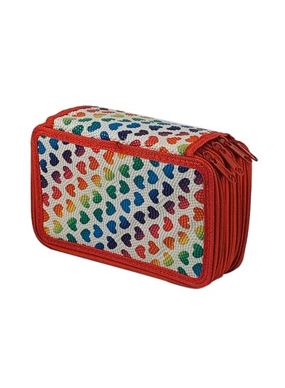 Buy 4 Layer Pen Case Multicolour in Saudi Arabia