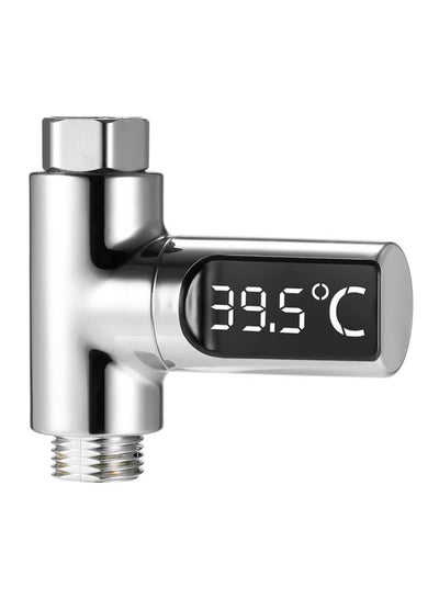 Buy Led Thermometer Digital Shower Silver 3.2x3.3x1.4inch in Saudi Arabia