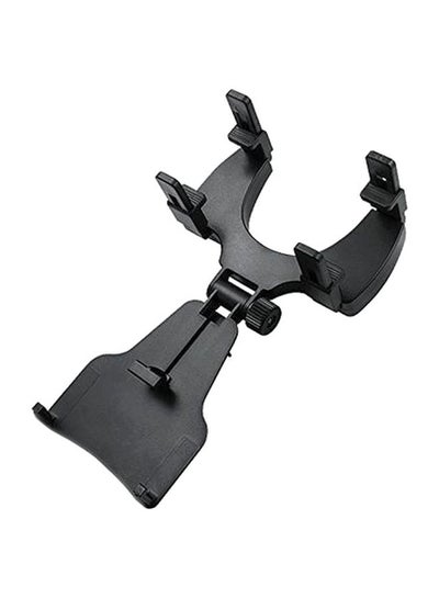 Buy Car Rear View Mirror Mount Holder Black in Saudi Arabia