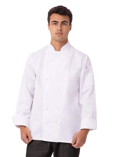 Buy Monza Executive Apron Coat White 22 x 30inch in Egypt