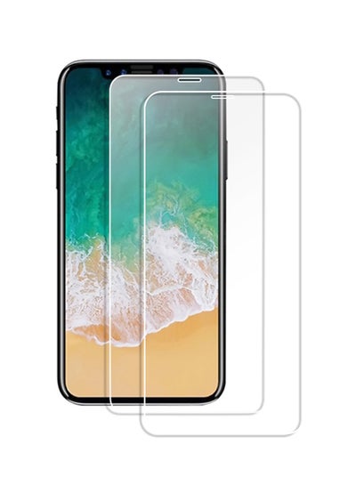 Buy Ultra Thin Tempered Glass Screen Protector For iPhone 11 Clear in UAE