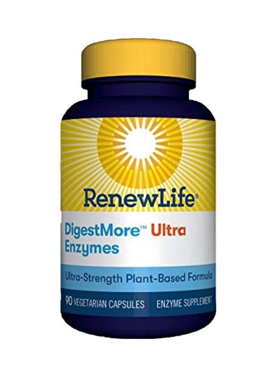 Buy Adult Digestmore Ultra Enzyme Supplement - 90 Capsules in UAE