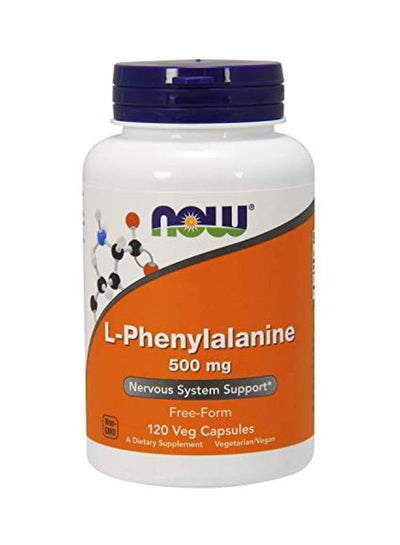 Buy L-Phenylalanine 500 mg - 120 Veg Capsules in Saudi Arabia