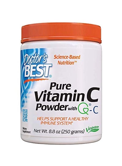 Buy Pure Vitamin C Powder with Quali-C, Healthy Immune System, 250 grams in UAE