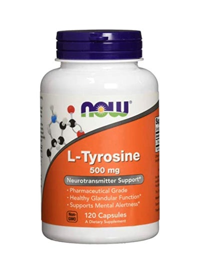 Buy L-Tyrosine Dietary Supplement - 120 Capsules in Egypt