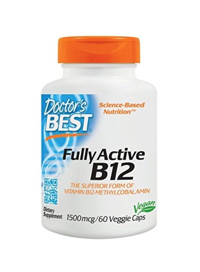 Buy Fully Active B12 Dietary Supplements - 60 Capsule in UAE