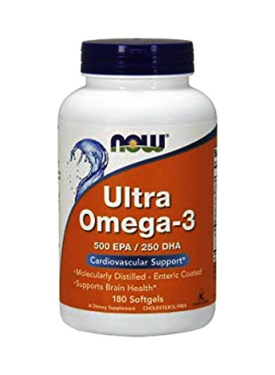 Buy Ultra Omega-3 Dietary Supplement - 180 Softgels in Saudi Arabia