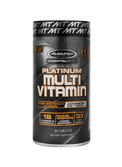 Buy Essential Series Platinum Multivitamin Supplement - 90 Tablets in Saudi Arabia