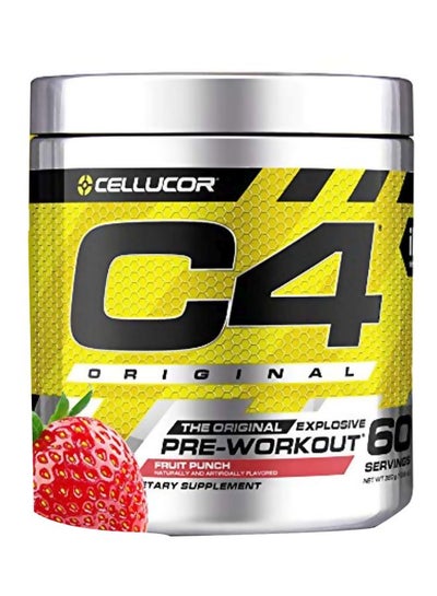 Buy C4 Original Explosive Pre-Workout - Fruit Punch - 60 Servings in Saudi Arabia