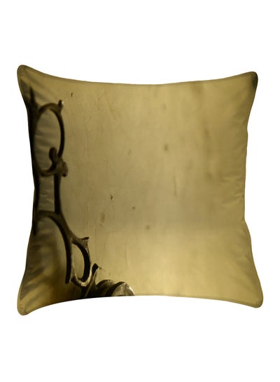 Buy Printed Pillow Cover polyester Beige/Brown 40x40cm in Egypt