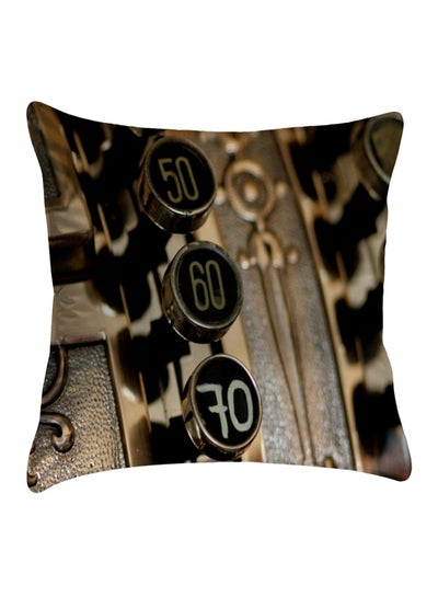 Buy Printed Pillow Cover polyester Multicolour 40x40cm in Egypt