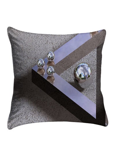 Buy Printed Pillow Cover polyester Multicolour 40x40cm in Egypt