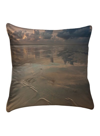 Buy Printed Pillow Cover polyester Multicolour 40x40cm in Egypt