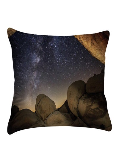 Buy Printed Pillow Cover polyester Multicolour 40x40cm in Egypt