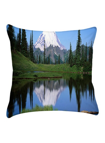 Buy Printed Pillow Cover polyester Multicolour 40x40cm in Egypt