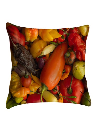 Buy Printed Pillow Cover polyester Multicolour 40x40cm in Egypt