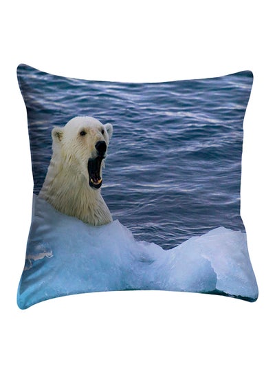 Buy Printed Pillow Cover polyester Multicolour 40x40cm in Egypt